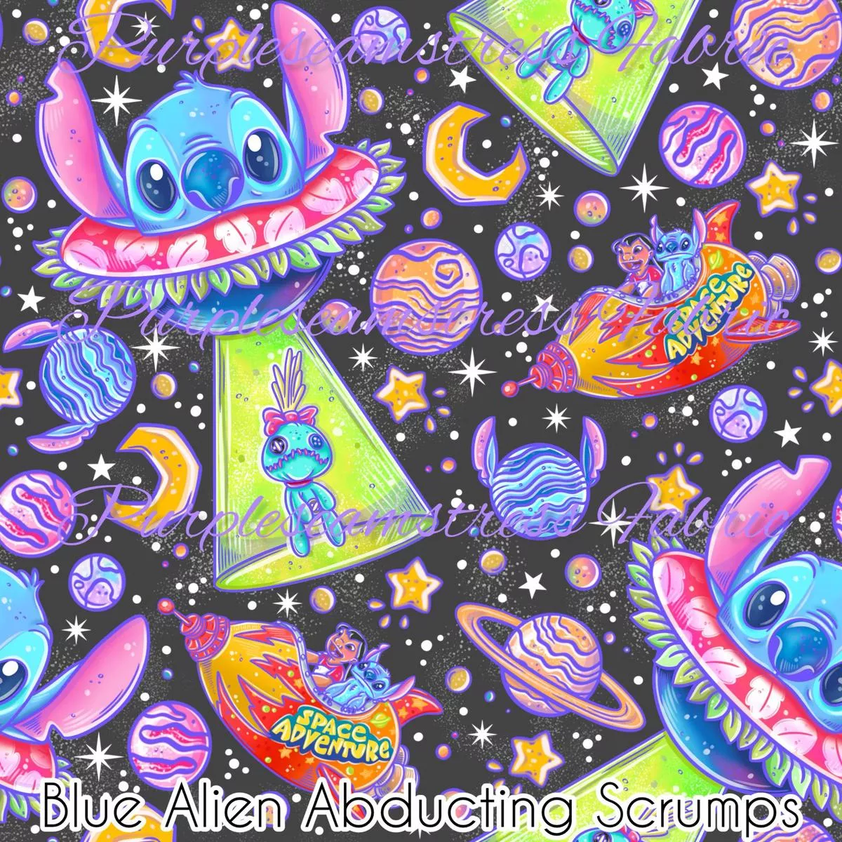 Blue Alien Abducting ScrumpsFab…