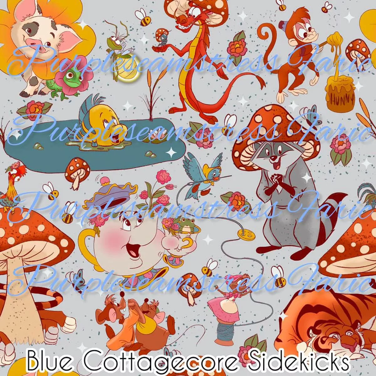Blue Cottagecore SidekicksFabri…