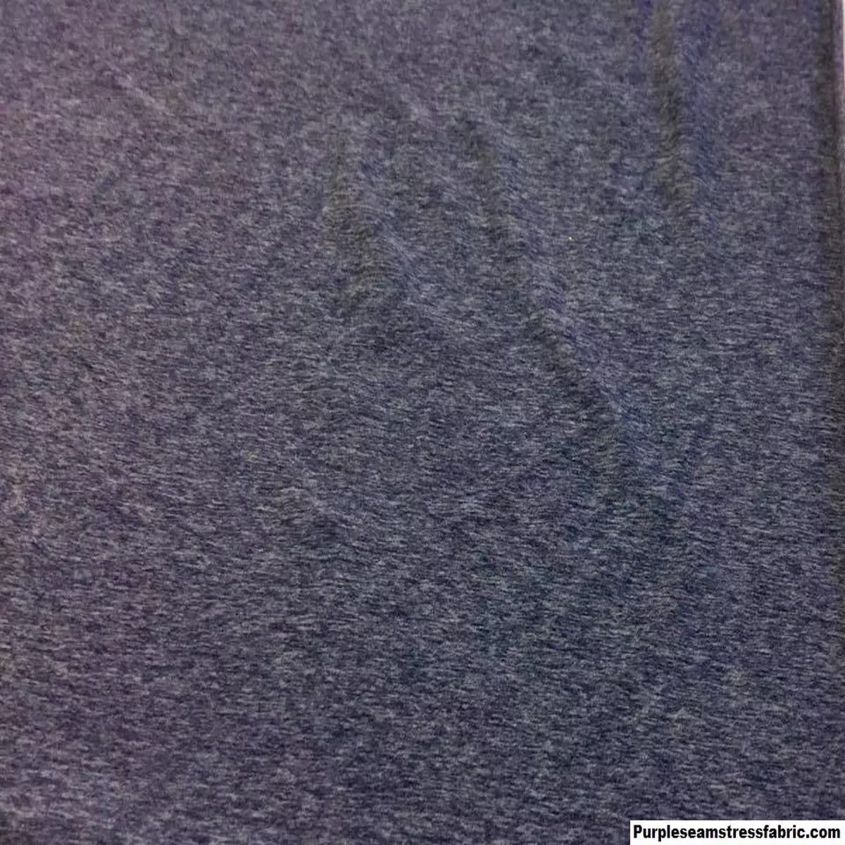Blue Space Dye Double Brushed Poly …