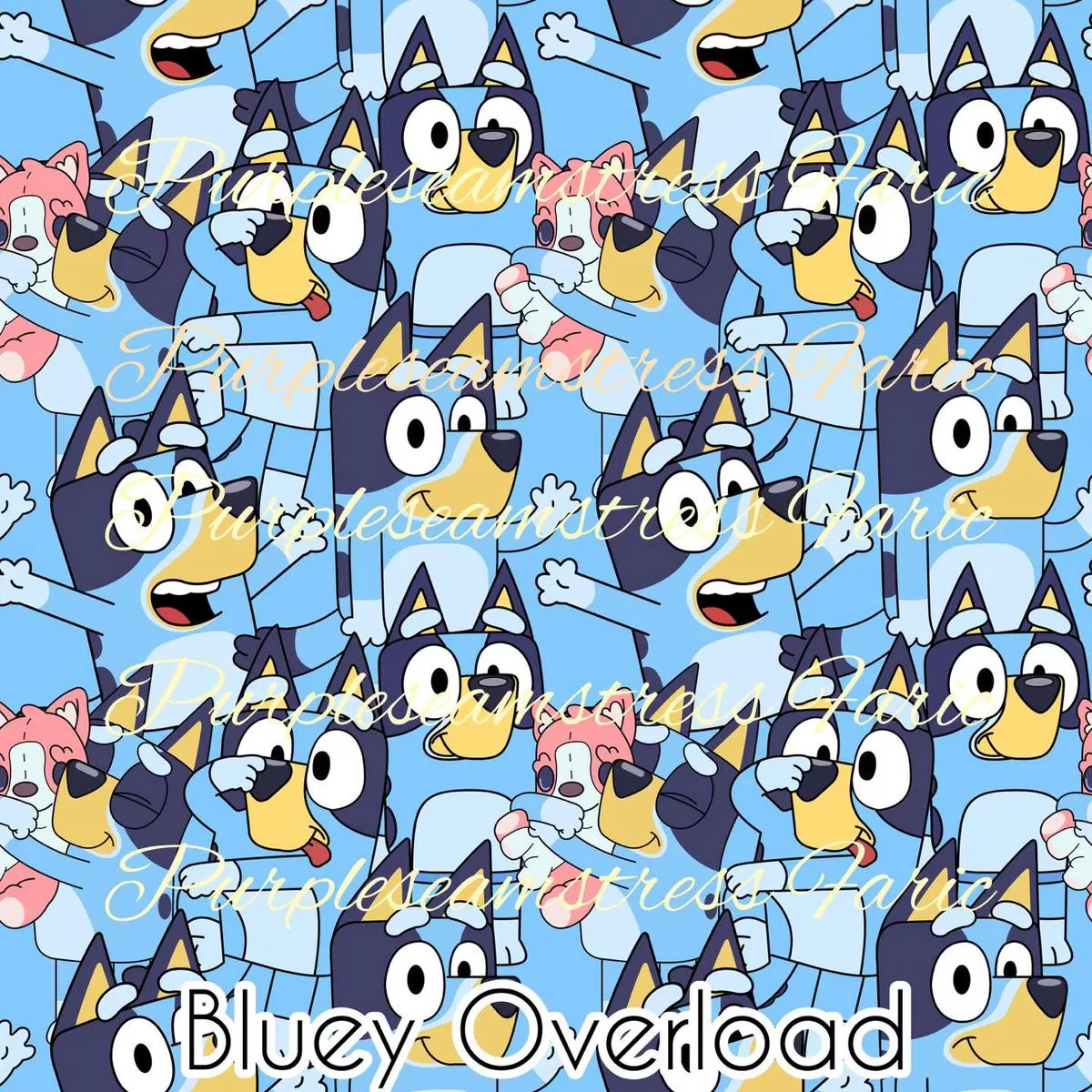 Bluey OverloadFabric