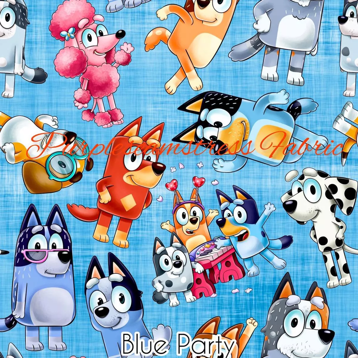 Bluey PartyFabric