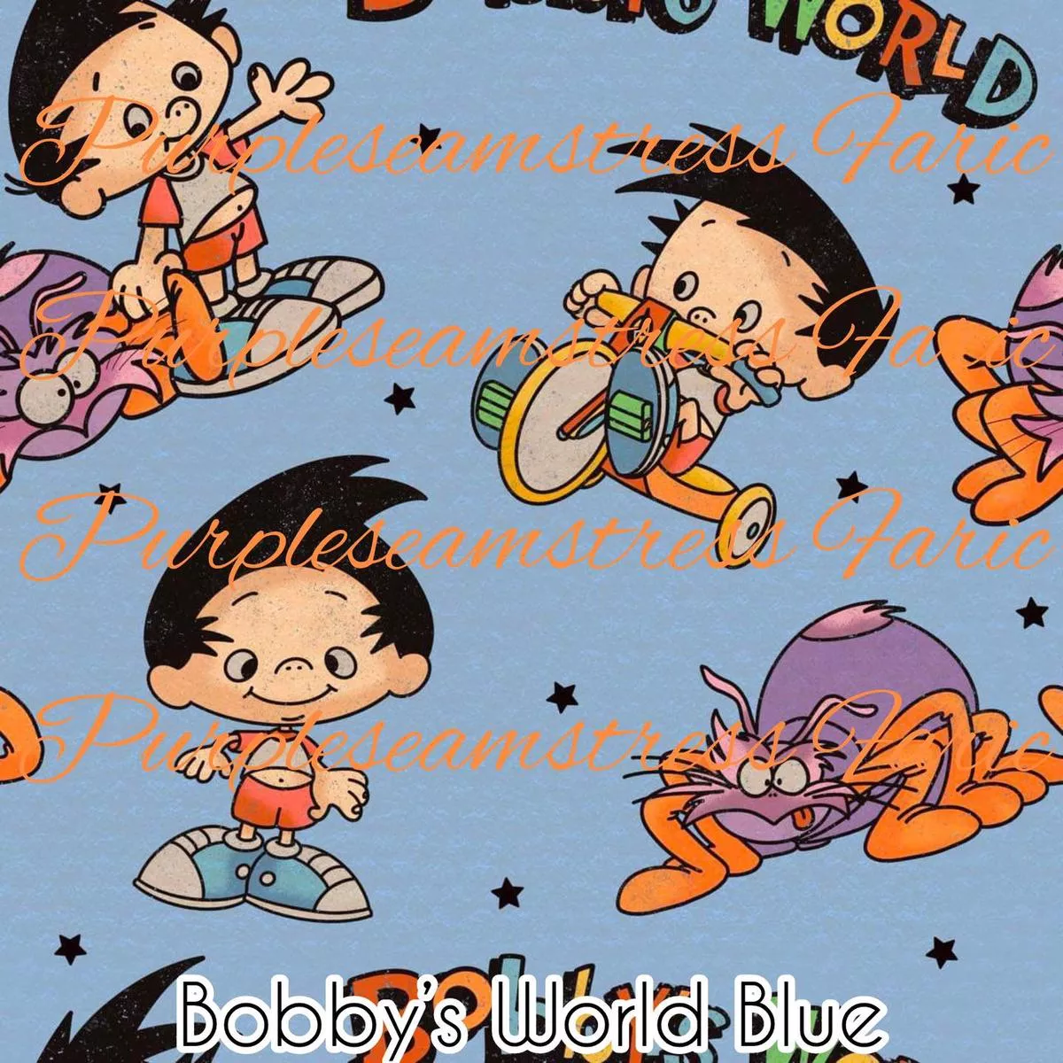 Bobbys World BlueFabric