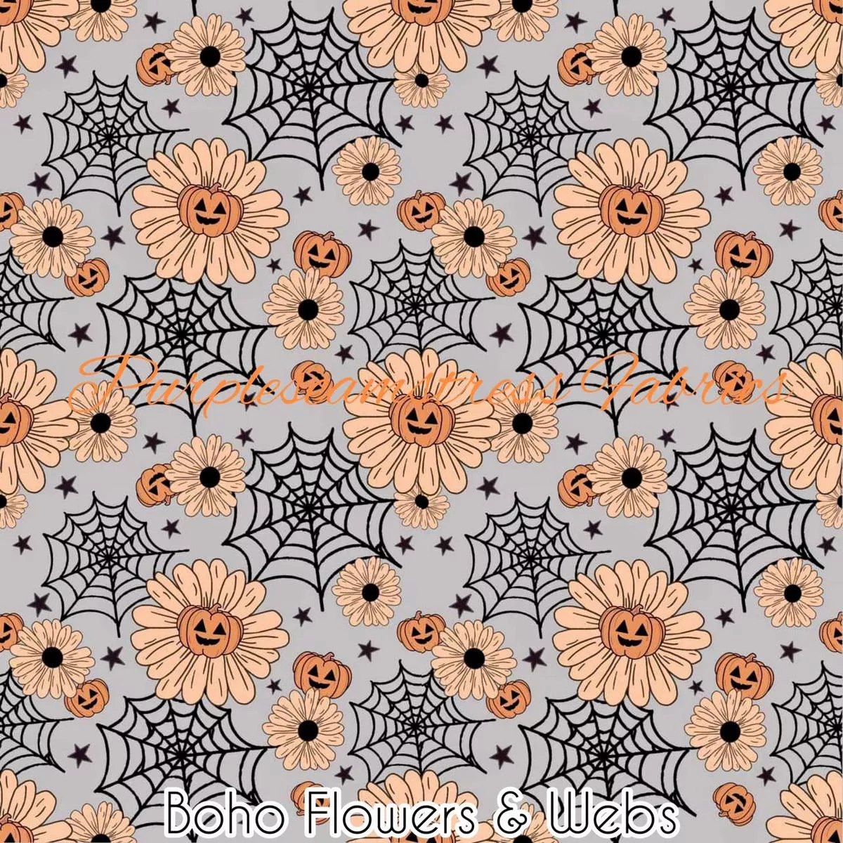 Boho Flowers & WebsFabric