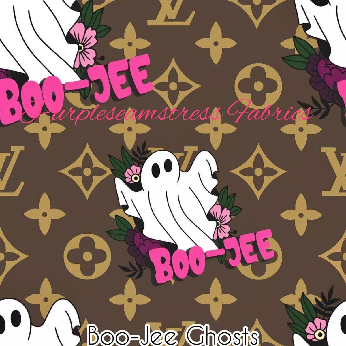 Boo-Jee GhostsFabric