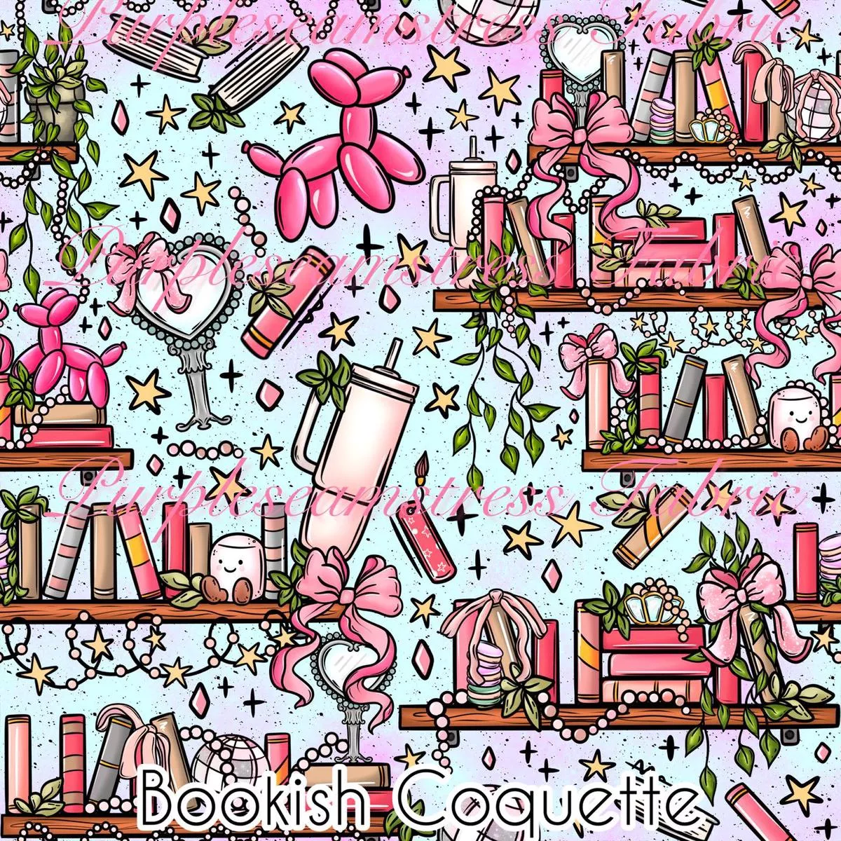 Bookish CoquetteFabric