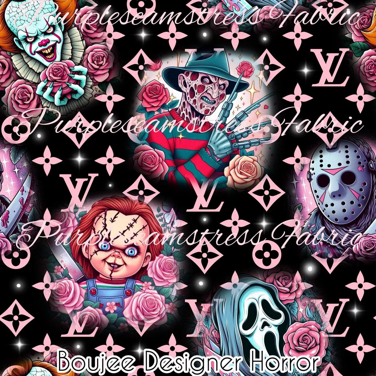 Boujee Designer HorrorFabric
