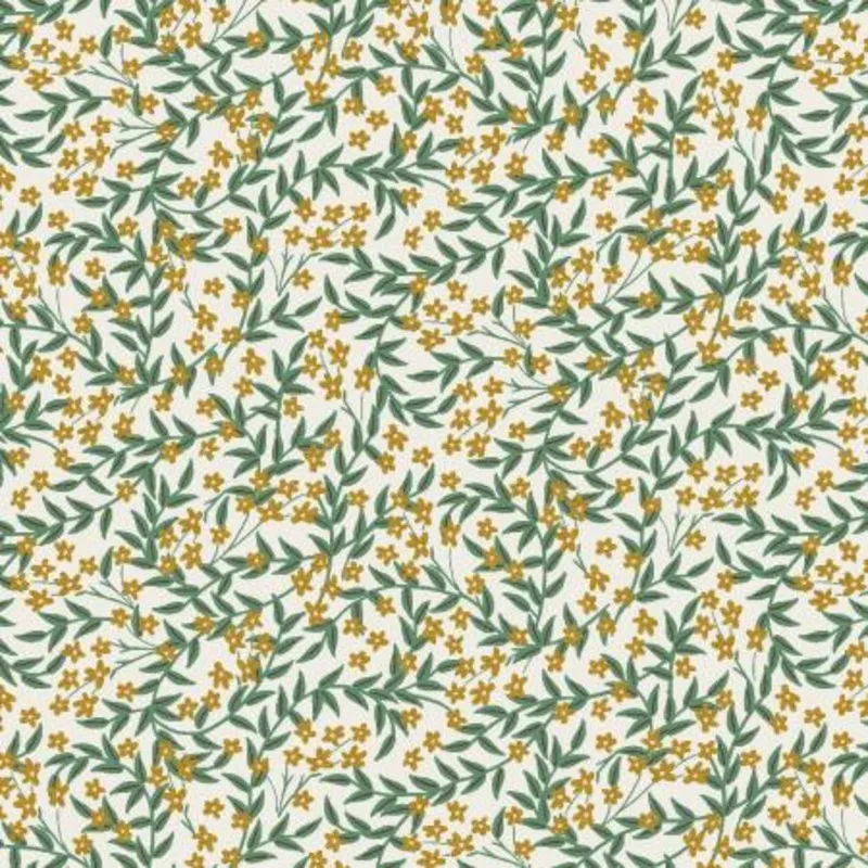 Bramble; Daphne – Gold Metallic, 1/4 yard