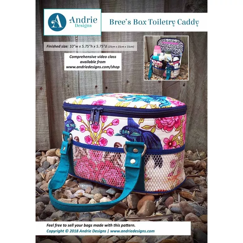 Brees Box Toiletry Caddy Pattern