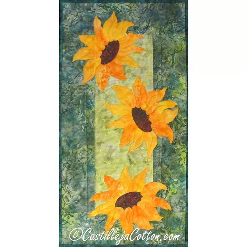 Breezy Sunflowers Downloadable Pattern