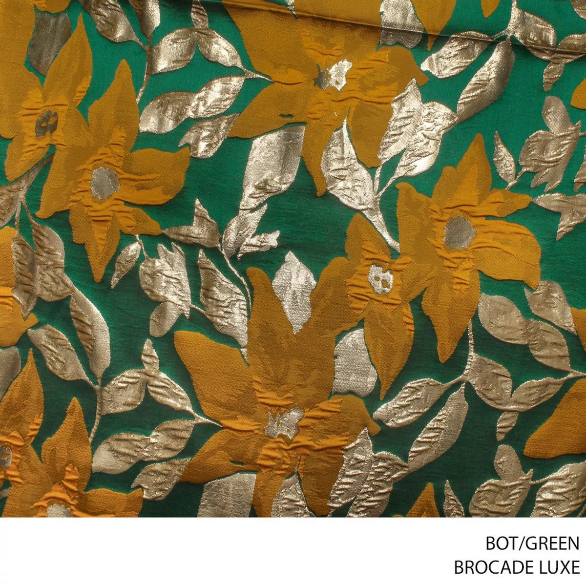 BROCADE LUXE BOT/GREEN