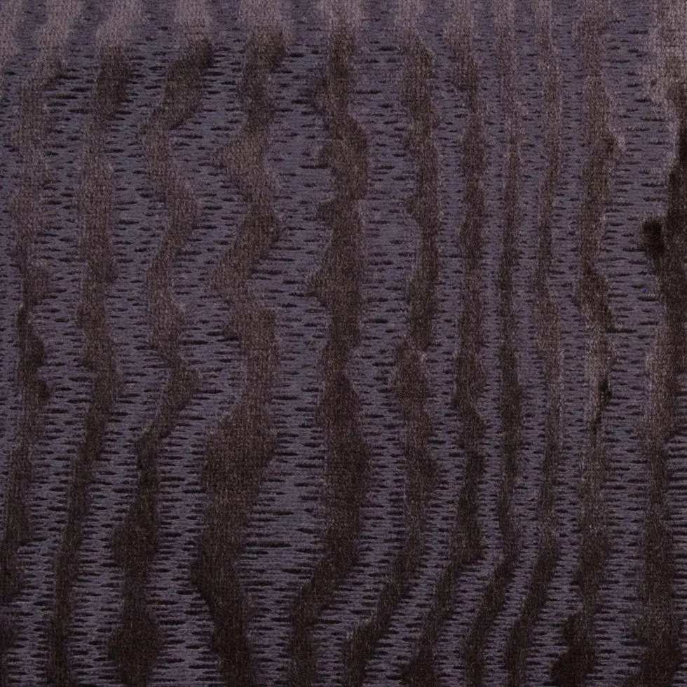 Brown Moire Velvet