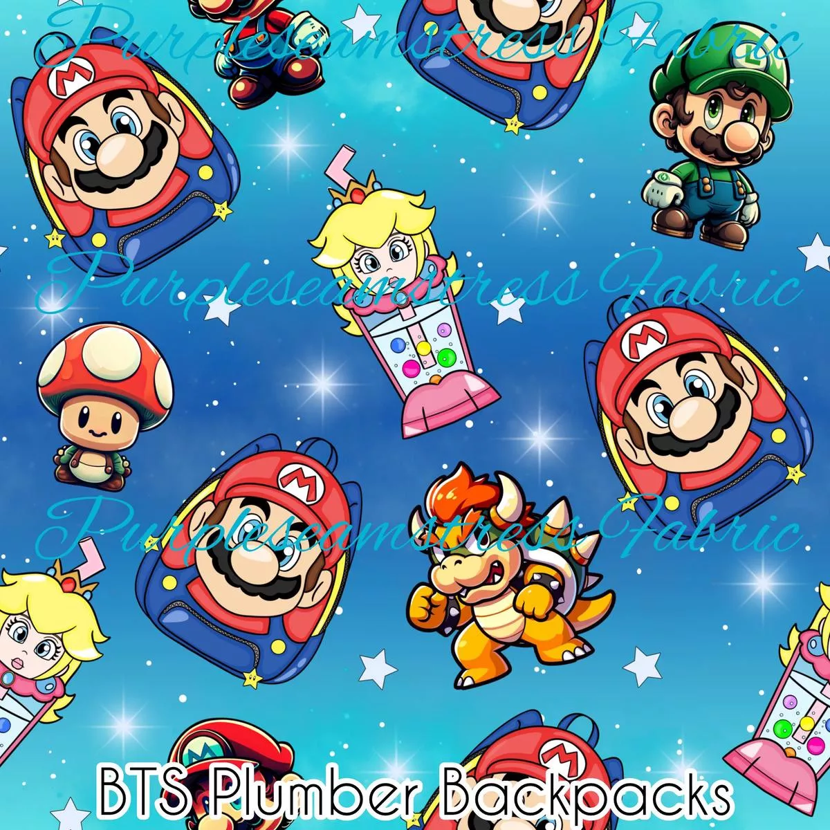 BTS Plumber BackpacksFabric