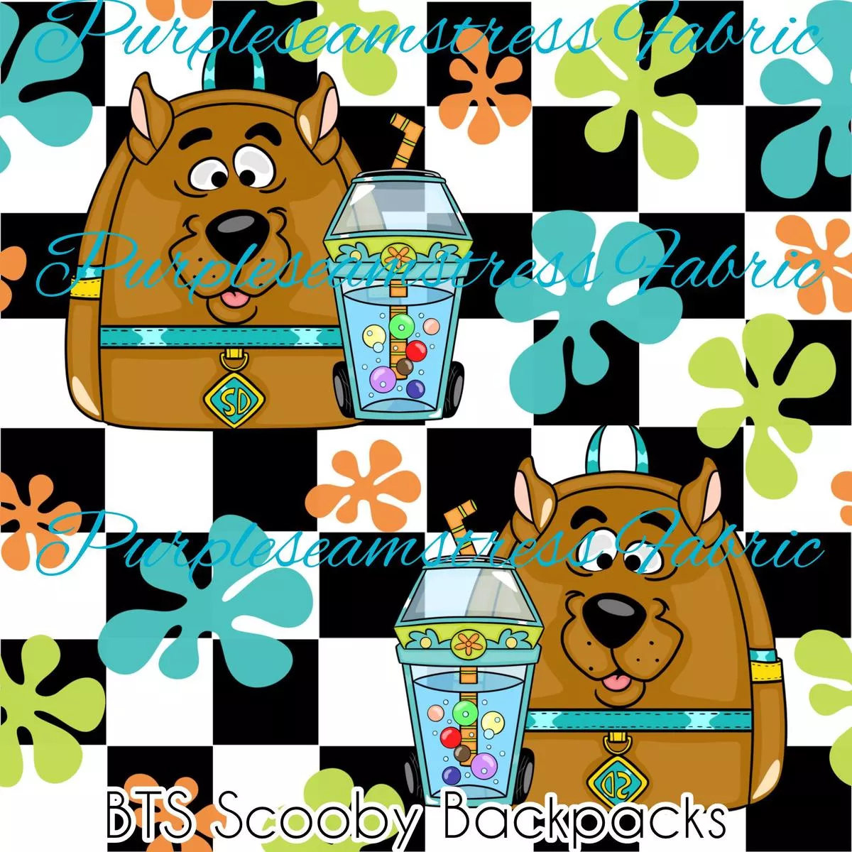 BTS Scooby BackpacksFabric