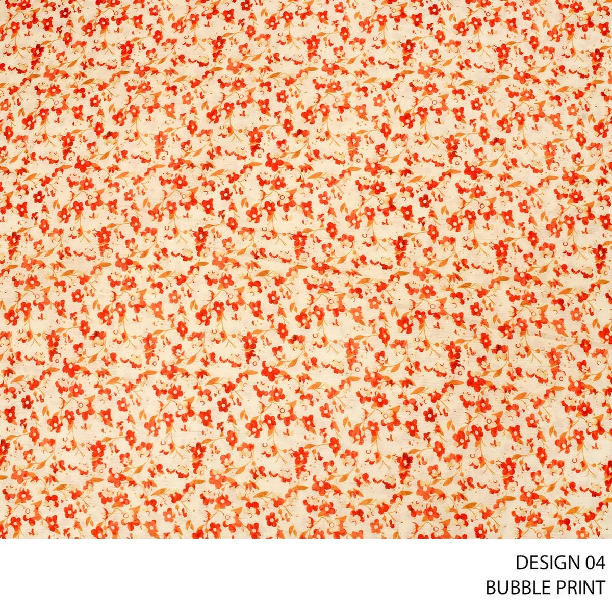 BUBBLE PRINT D#1 CREAM ROLL ROLL 001