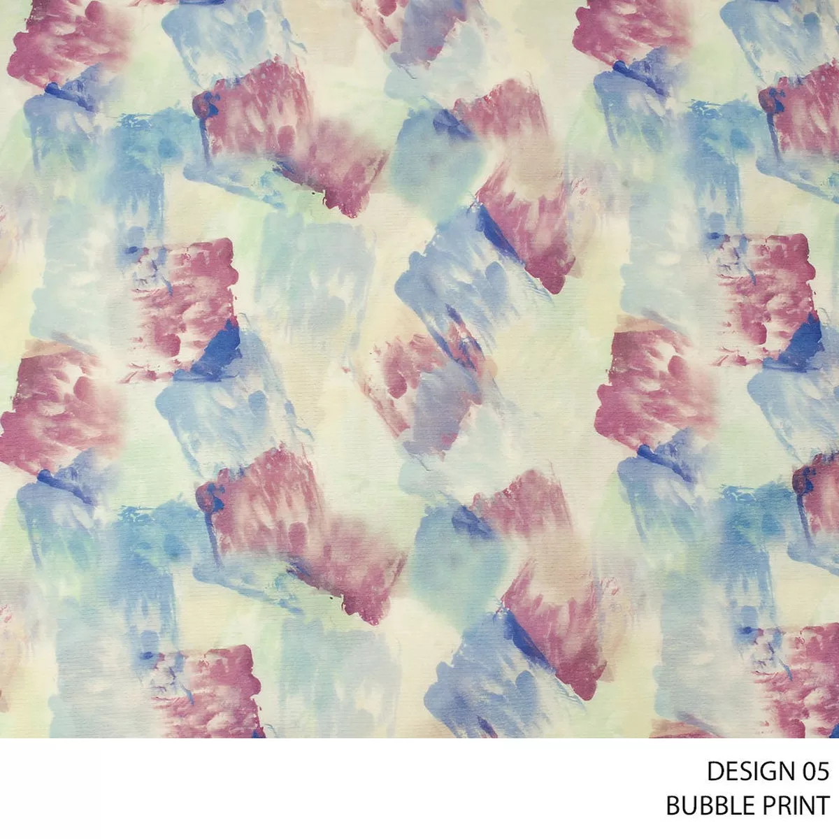 BUBBLE PRINT D#2 SKY BLUE ROLL ROLL 001