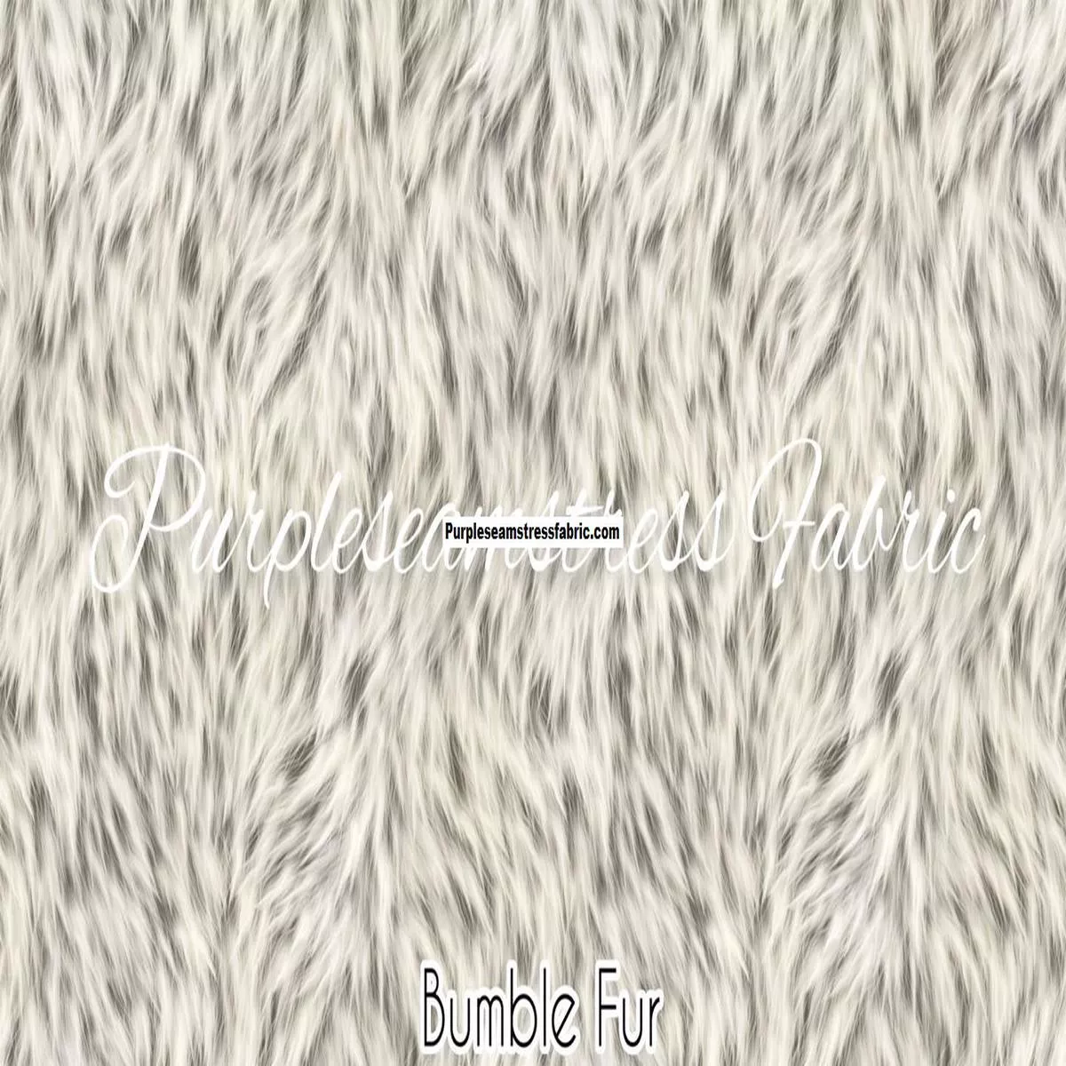 Bumble White FurFabric