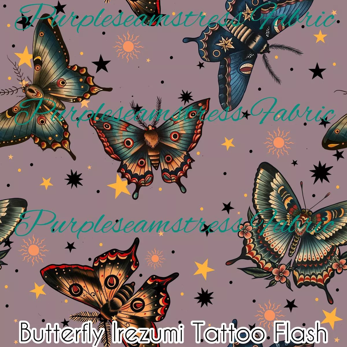 Butterfly Irezumi Tattoo FlashF…