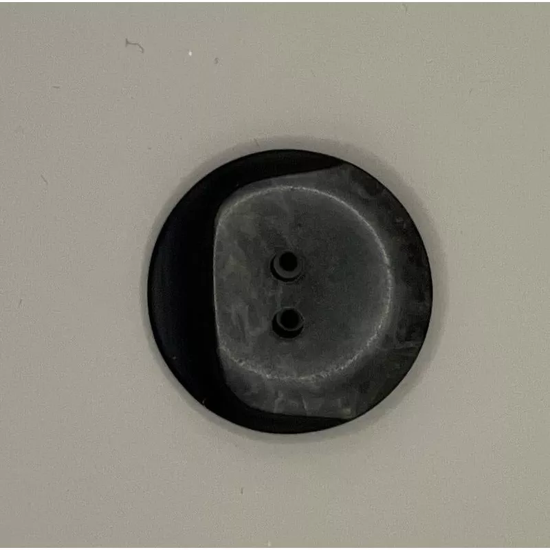 Button- Funky Black 1″