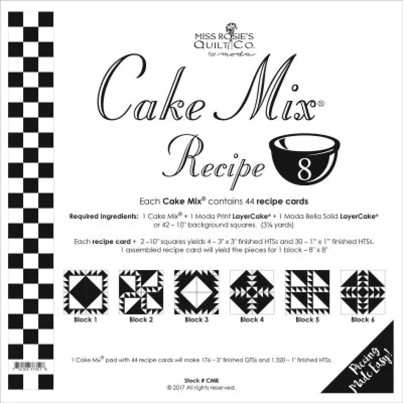 Cake Mix Recipe 8 cm8