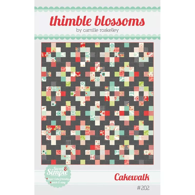 Cakewalk Thimble Blossoms sewing pattern TBL202