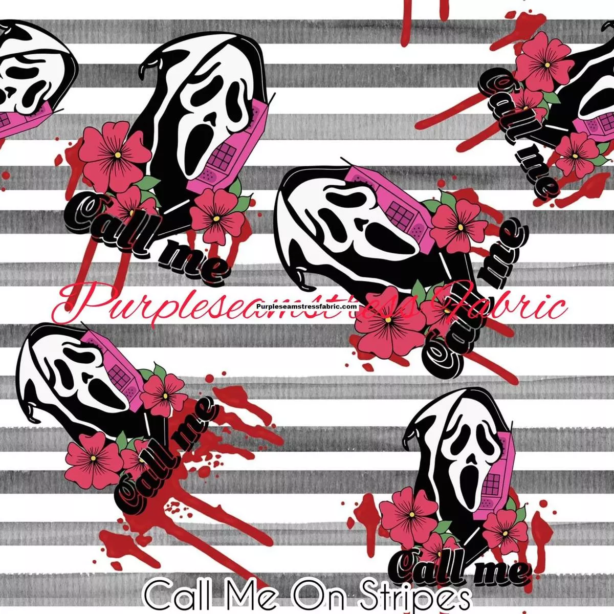 Call Me on StripesFabric