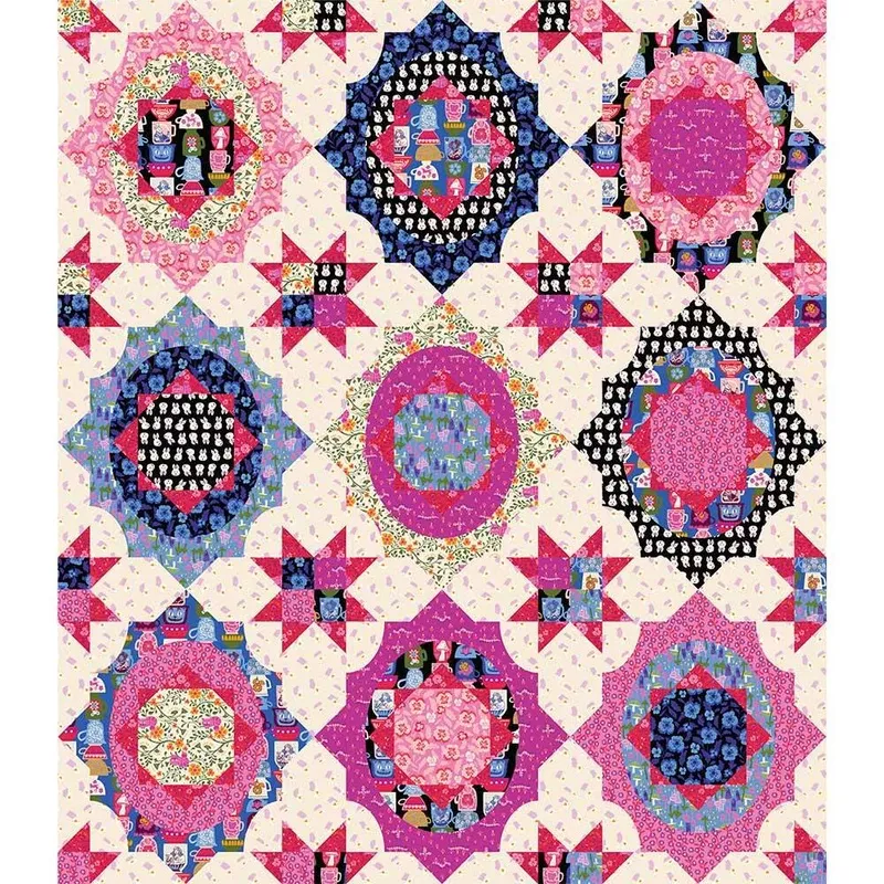 Cameos Quilt – Hello Alice – Sarah Watts – Moda – Kit