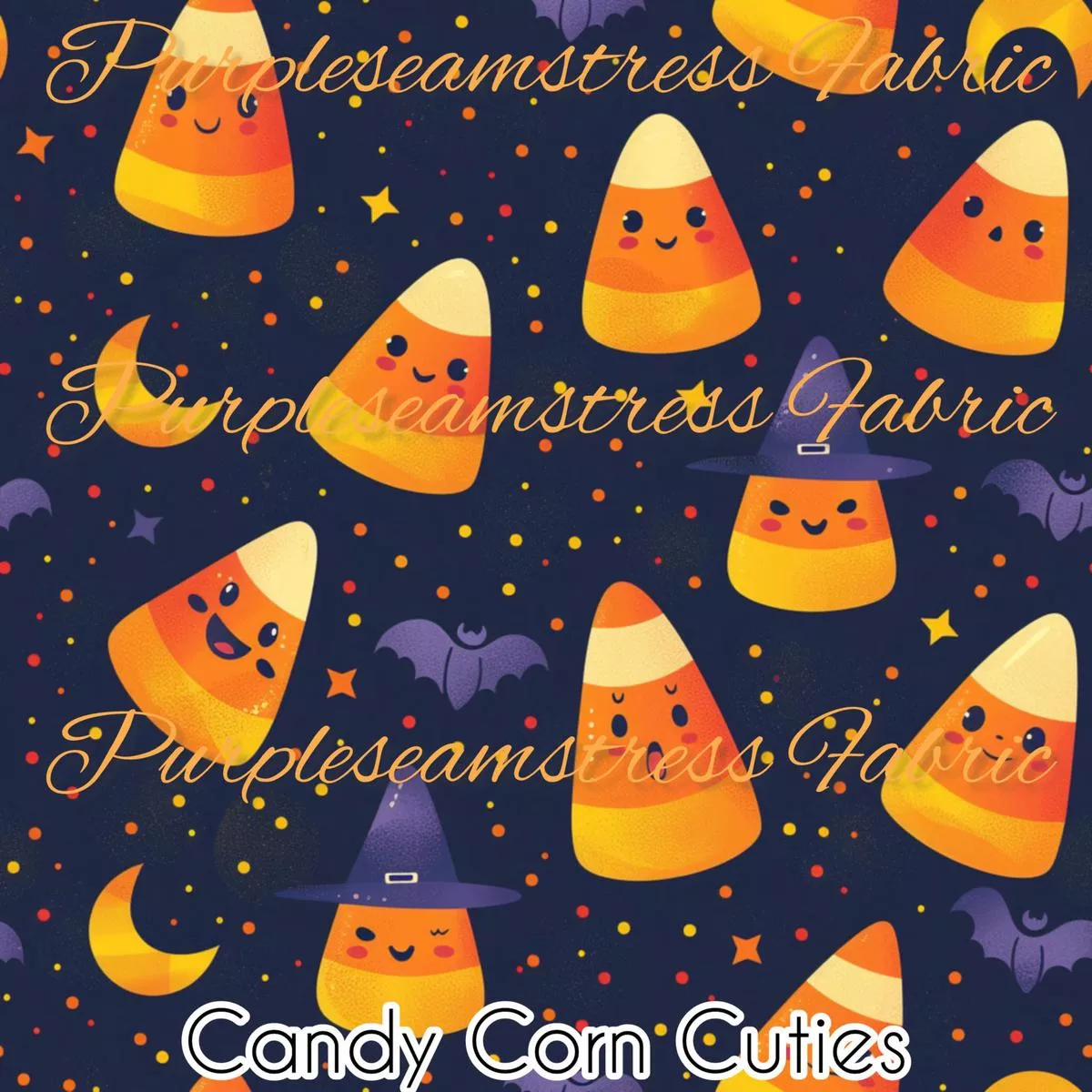 Candy Corn CutiesFabric