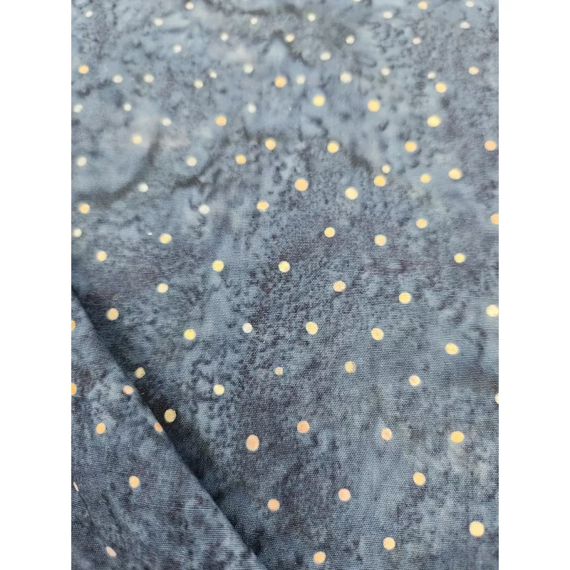 Canyon Mist Dots Batik Fabric Yardage