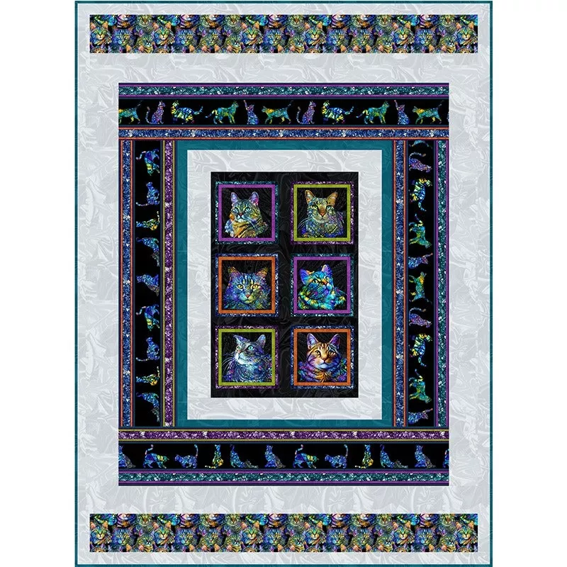 Cat Artistry Quilt Kit