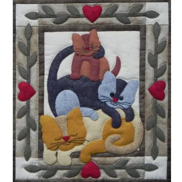 Cat Stack Downloadable Pattern