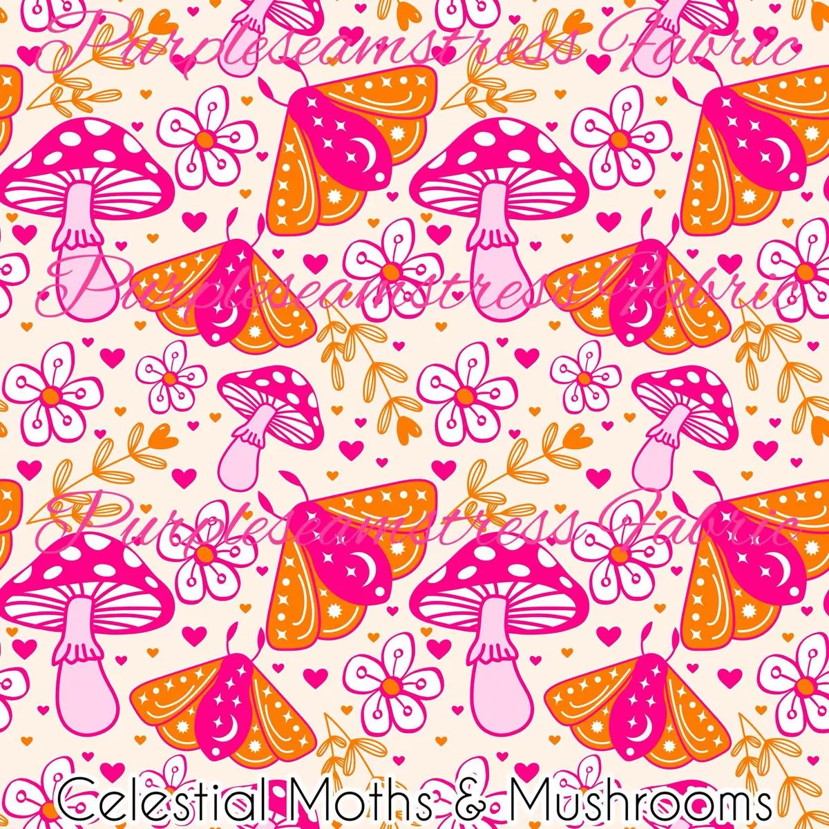 Celestial Moths & Mushrooms …