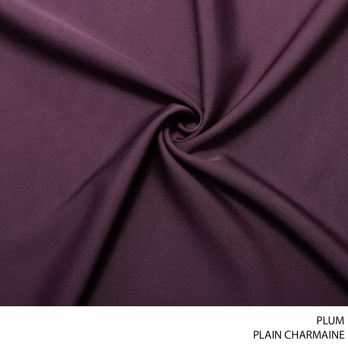 CHARMAINE PLAIN FABRIC PLUM