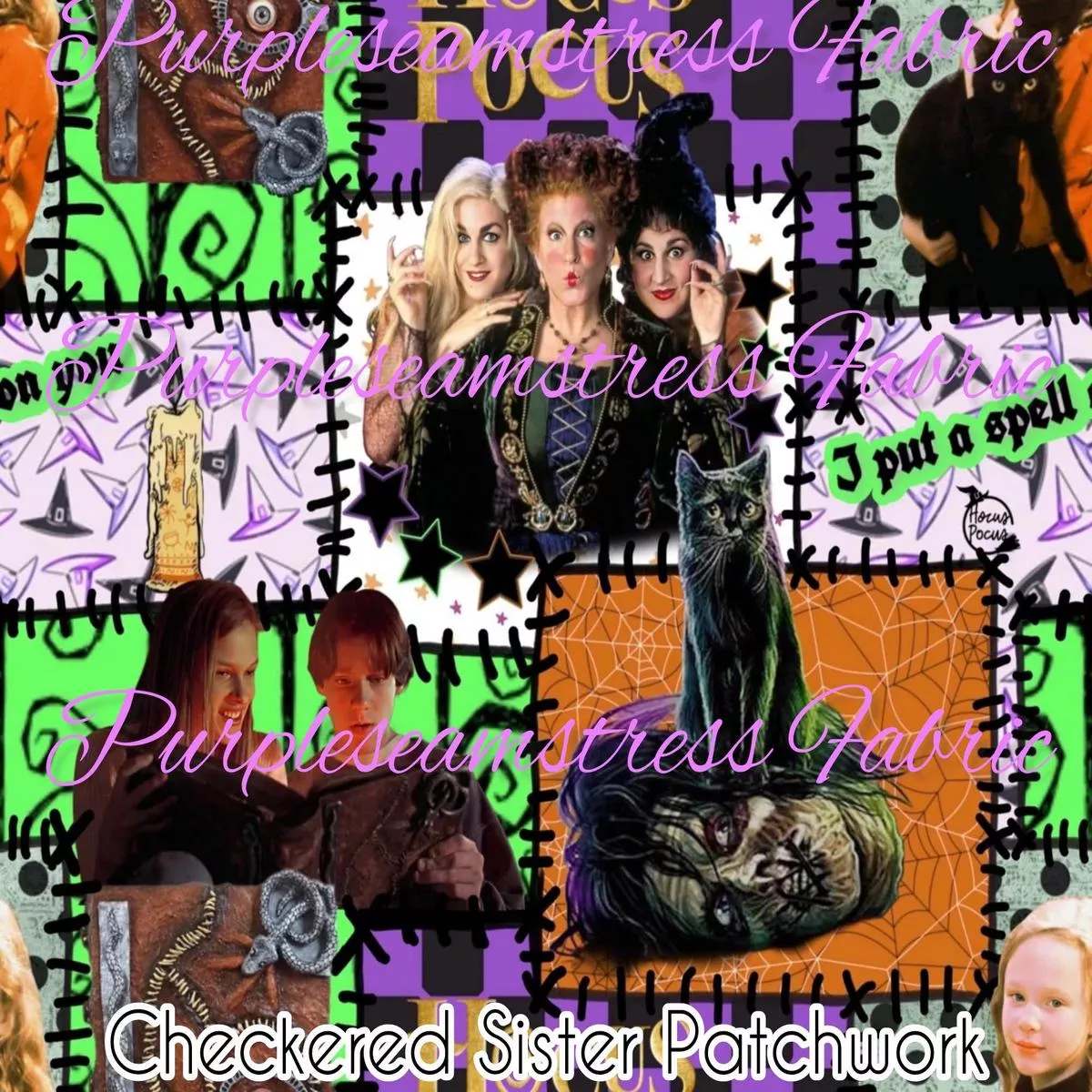 Checkered Sister PatchworkFabri…