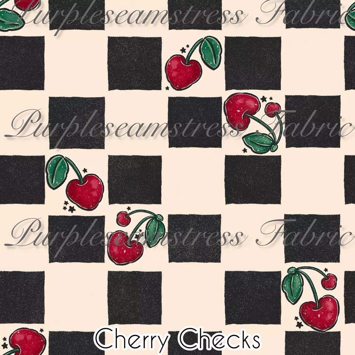 Cherry ChecksFabric