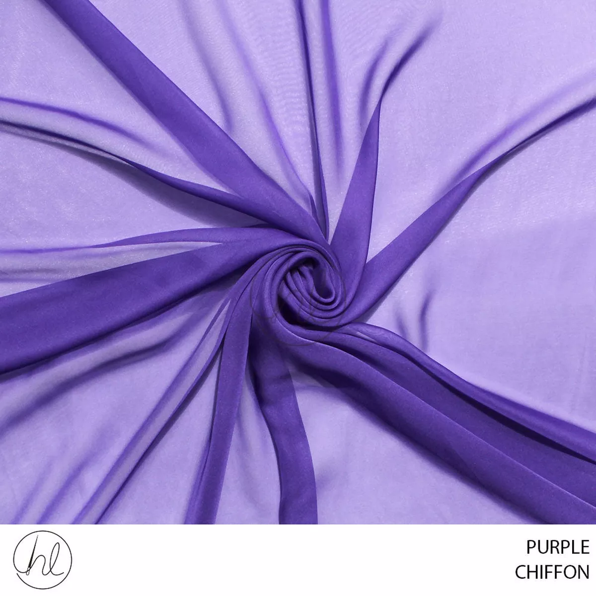 CHIFFON 51 PURPLE 150CM PER M