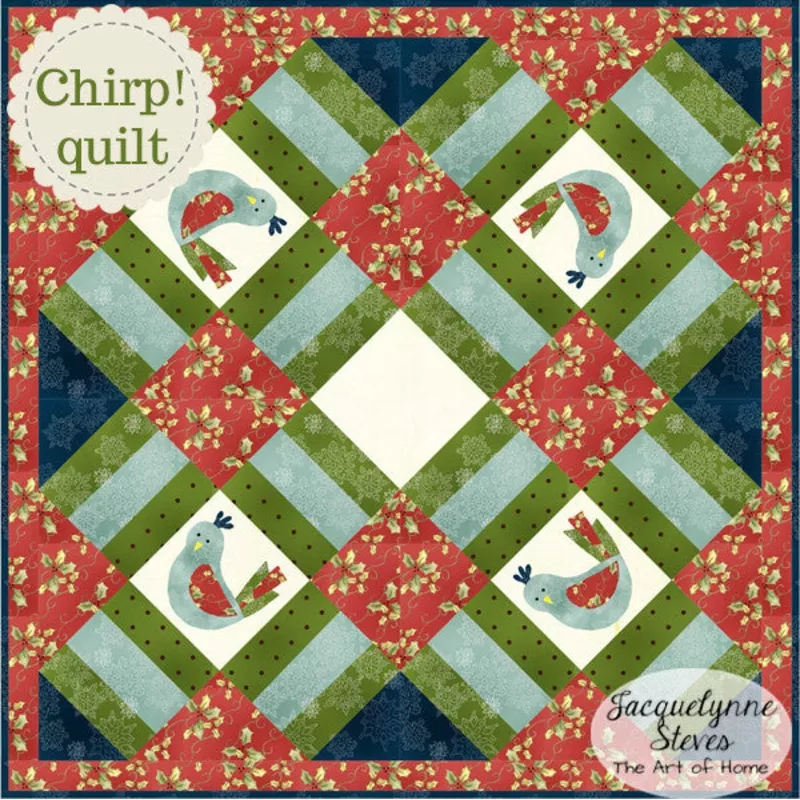 Chirp! Little Quilt Pattern- Digital