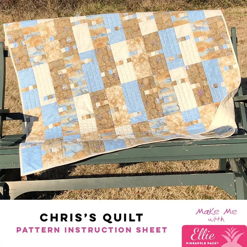 Chris’s Quilt – Ellie Pineapple Pack Pattern