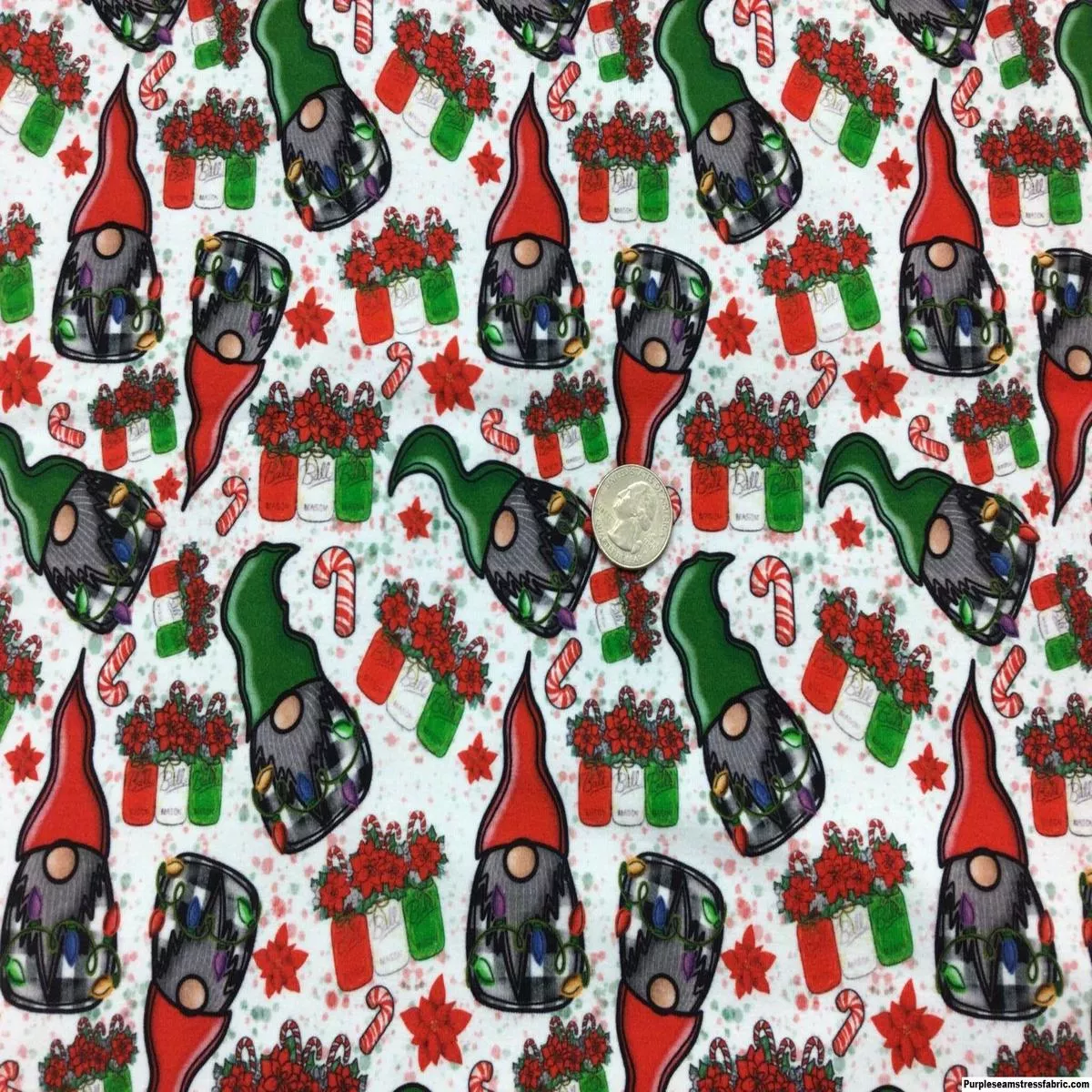 Christmas GnomesFabric