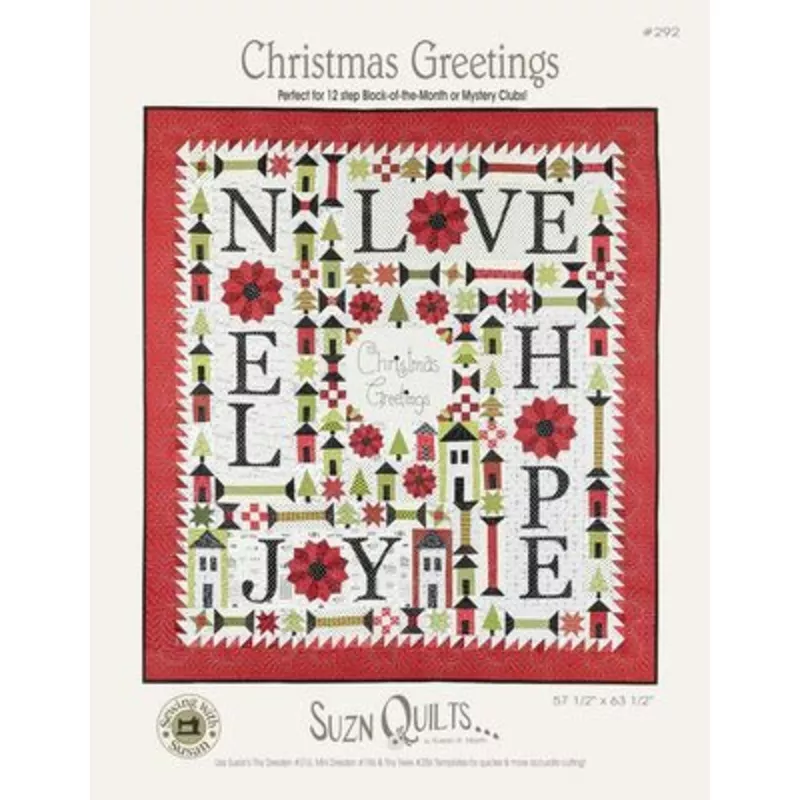 CHRISTMAS GREETINGS Quilt Pattern