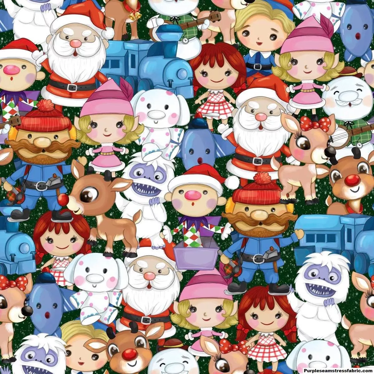 Christmas MisfitsFabric