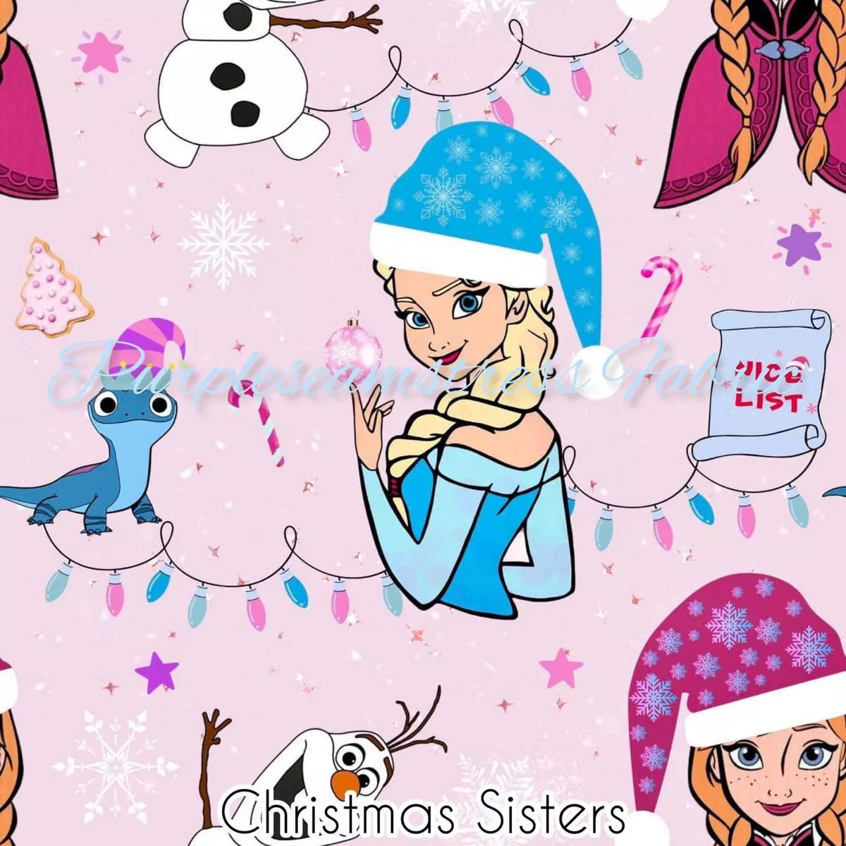 Christmas SistersFabric