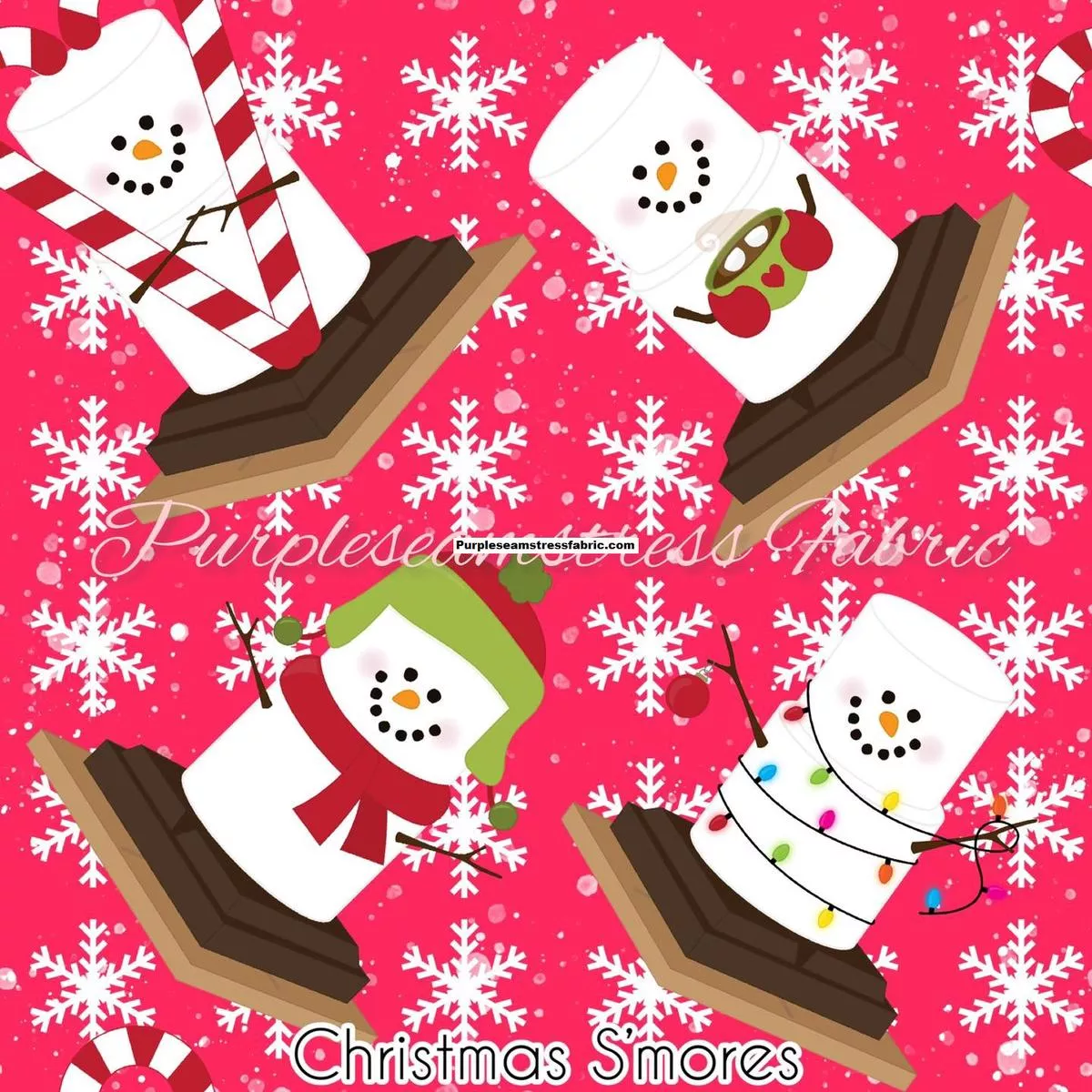 Christmas SmoresFabric