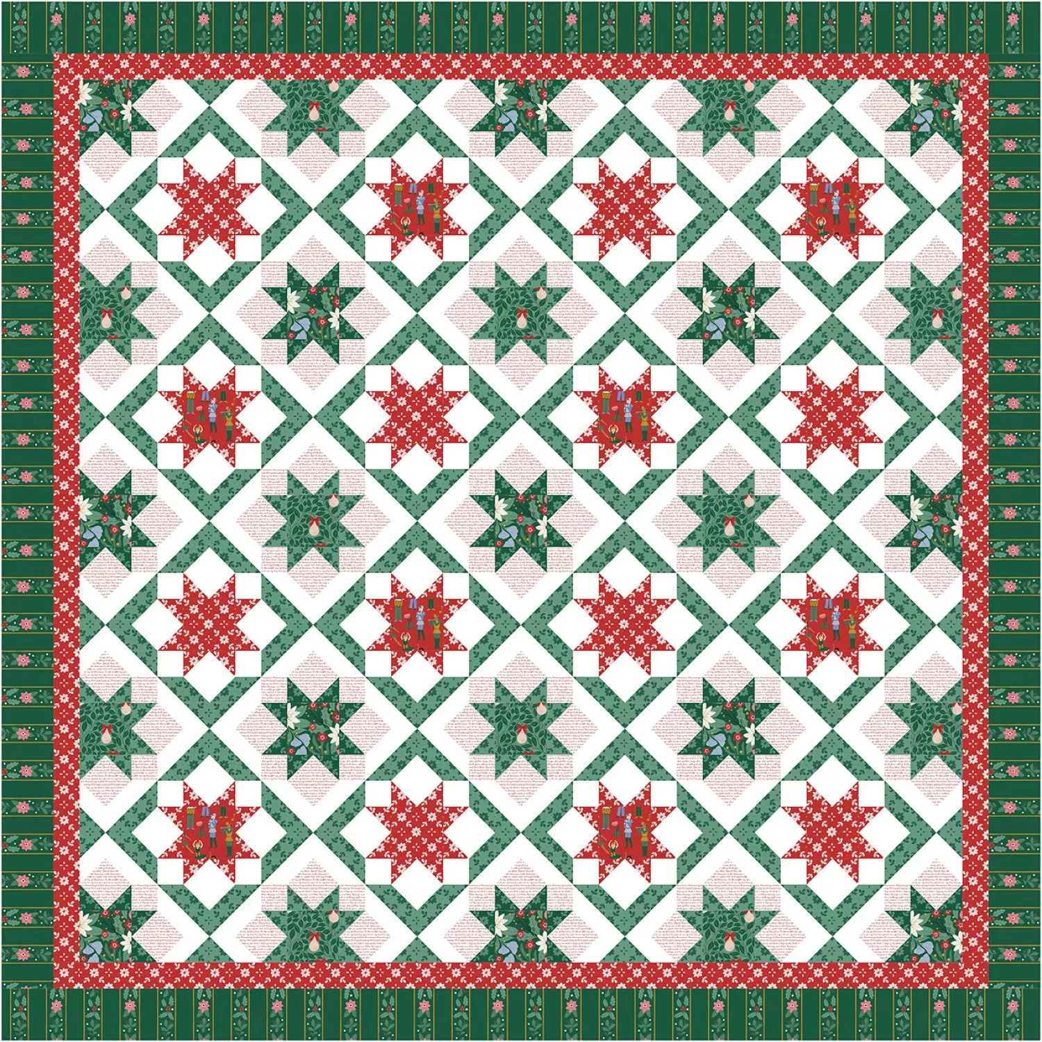 Christmas Squared by Sew-N-Quilt Pattern