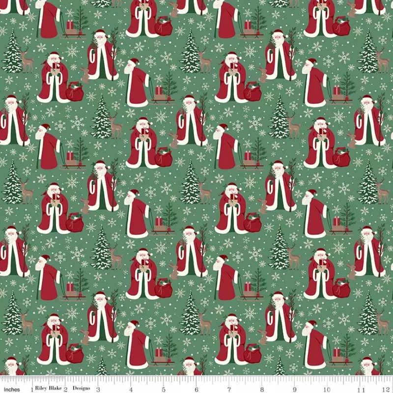 Christmas Time Main Green