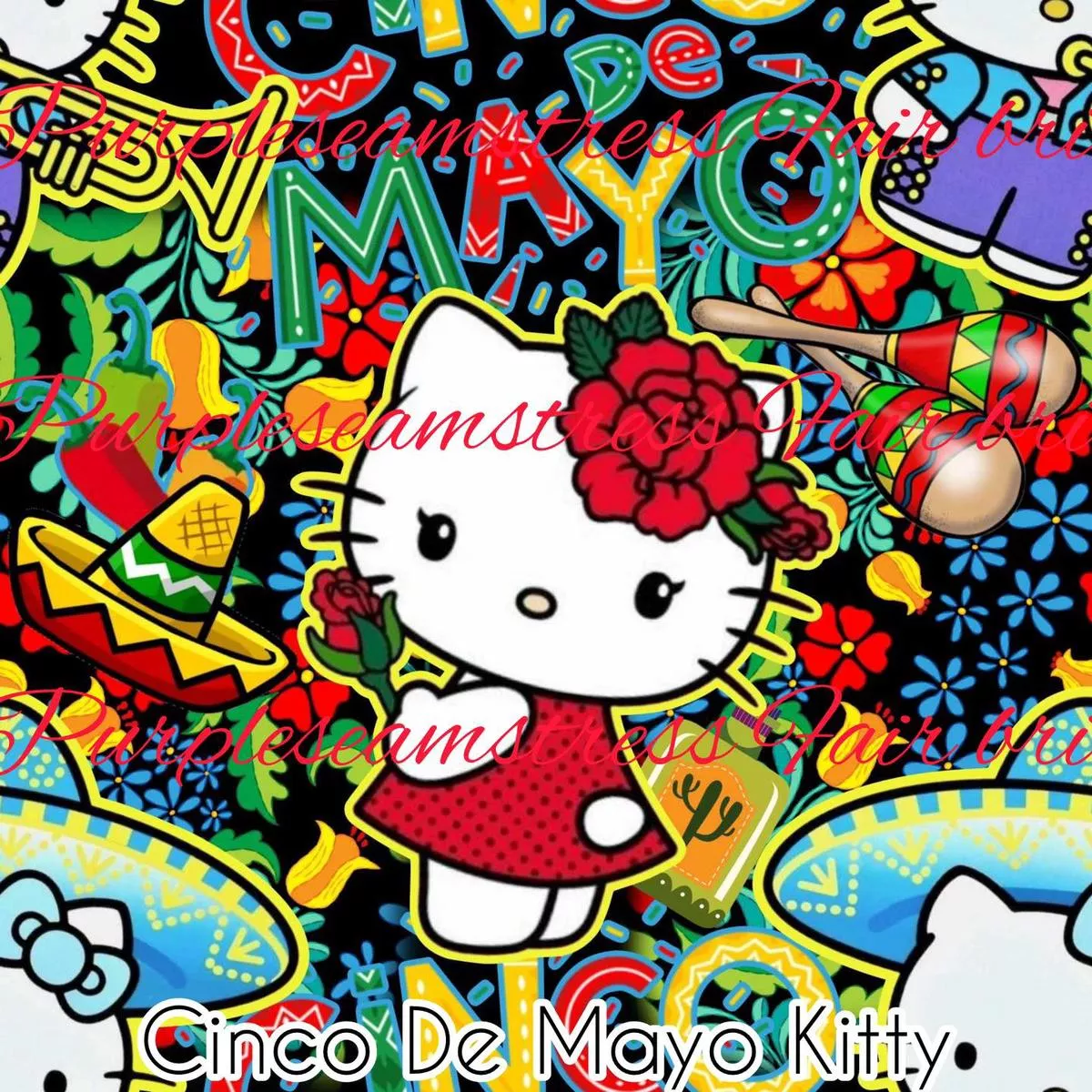Cinco De Mayo KittyFabric