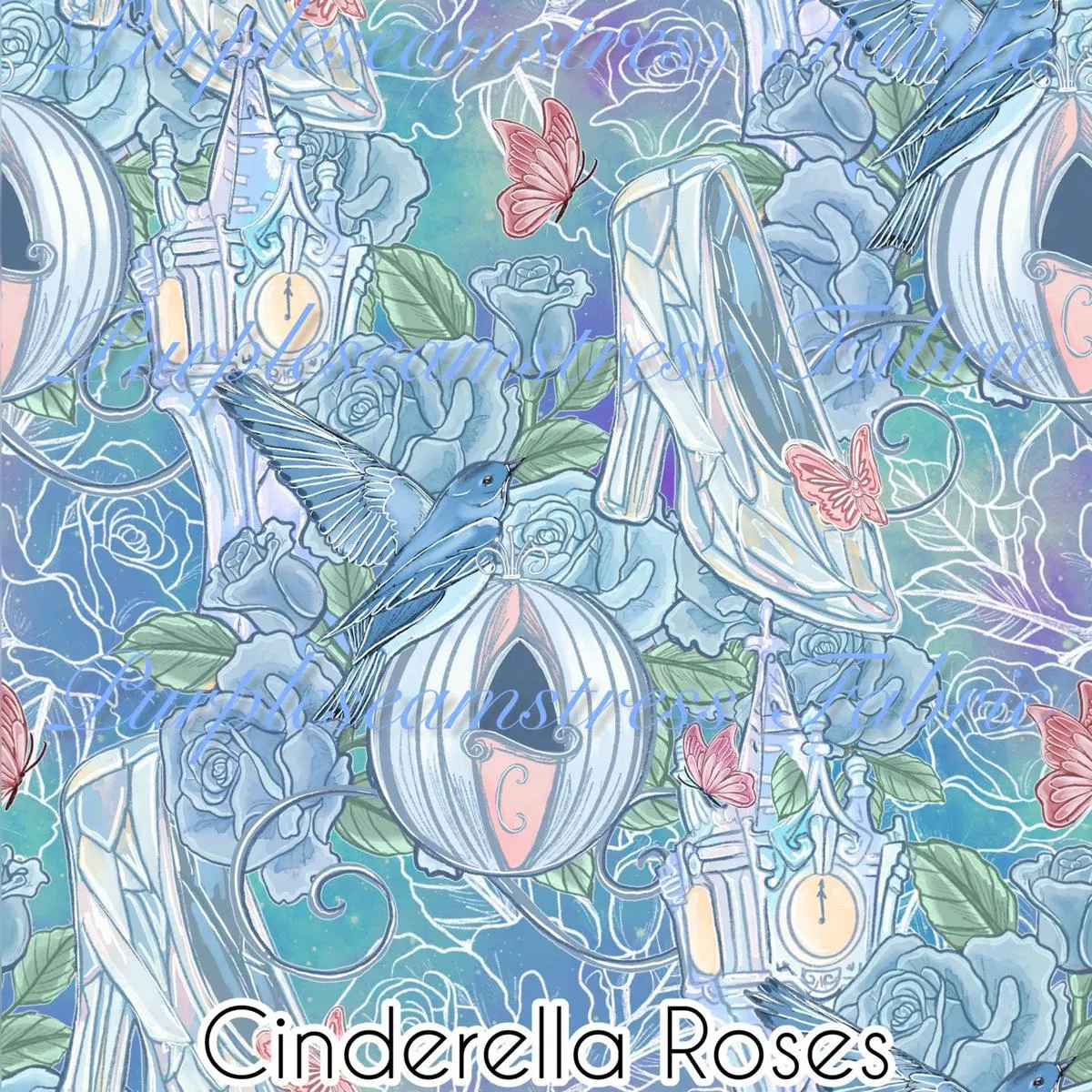 Cinderella RosesFabric