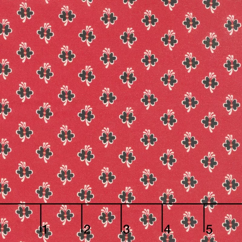 Circa – Turkey Red Butterfly Turkey Red Yardage