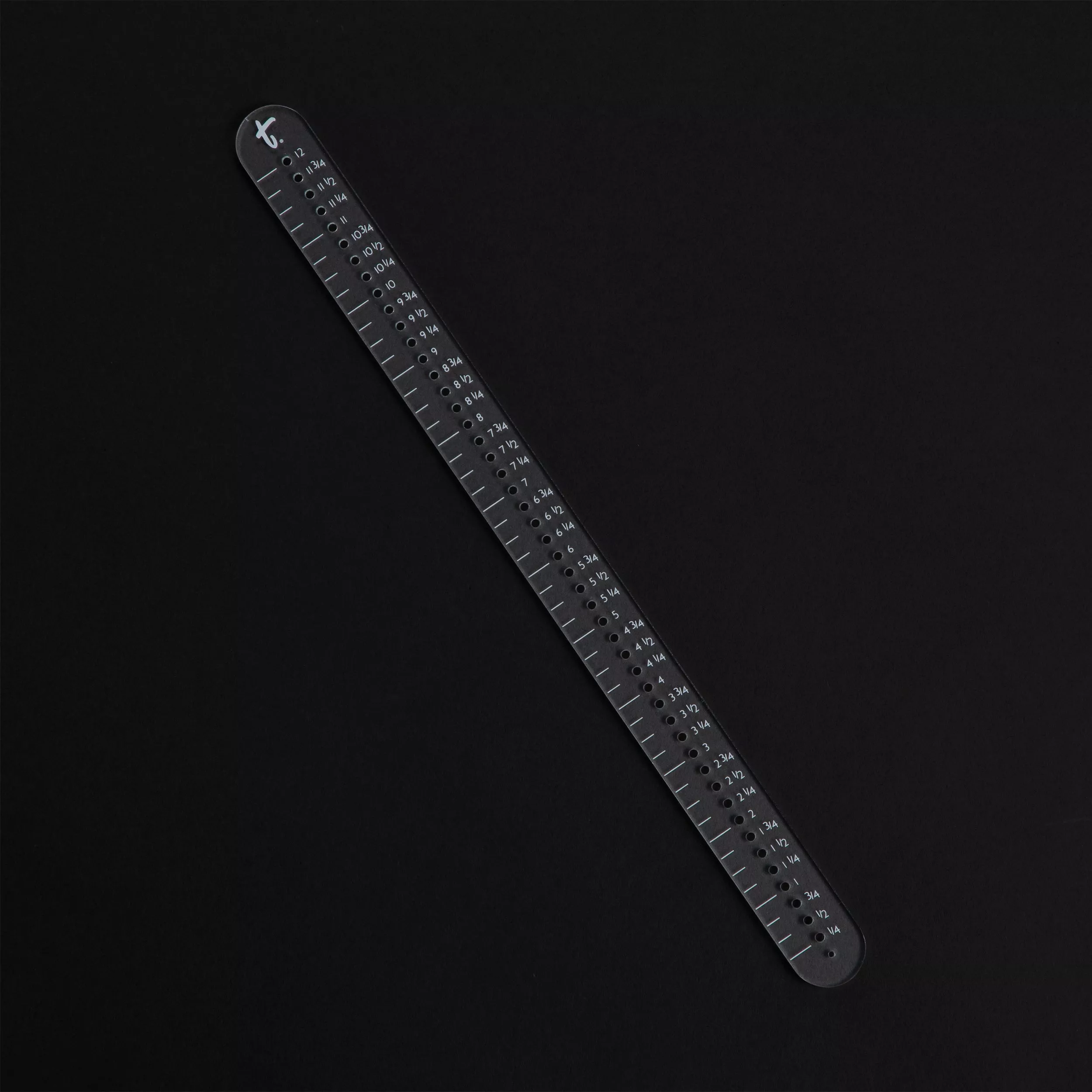 Circle Acrylic Ruler 12″