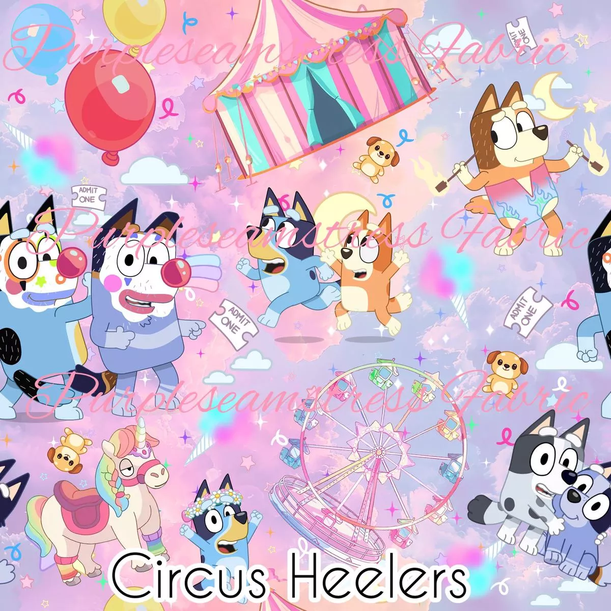 Circus HeelersFabric