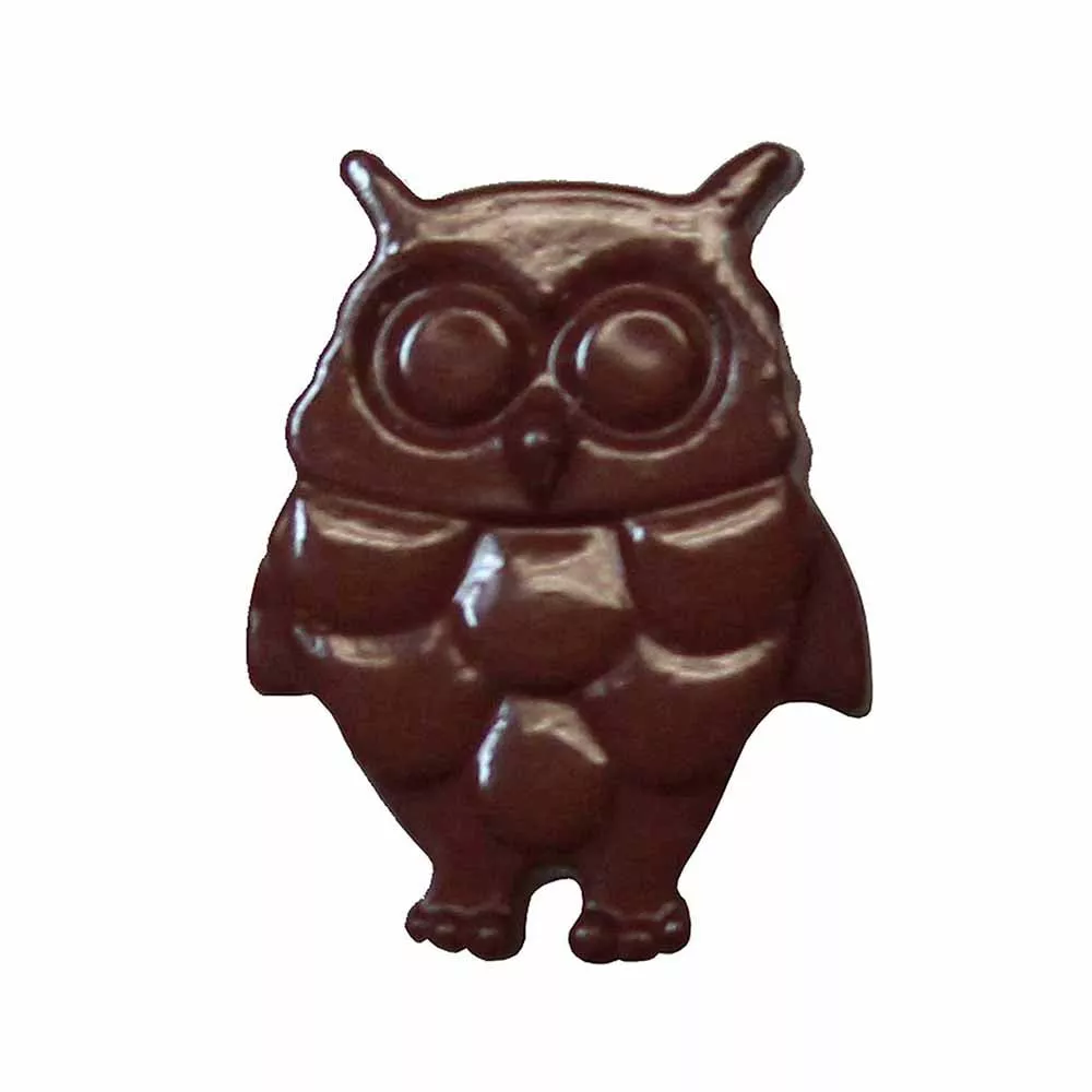 CIRQUE Novelty Shank ButtonBrown18 mm (3/4″)Owl